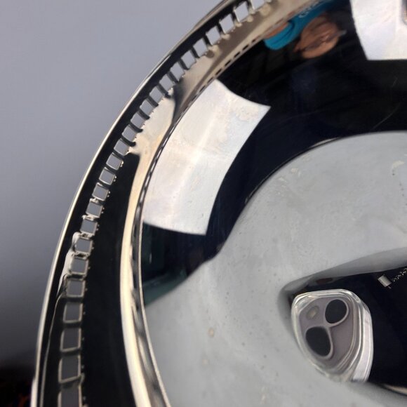 Skyscraper Design Bowl by Richard Meier for Swid Powell Silverplated 1980s 6" - Picture 6 of 16